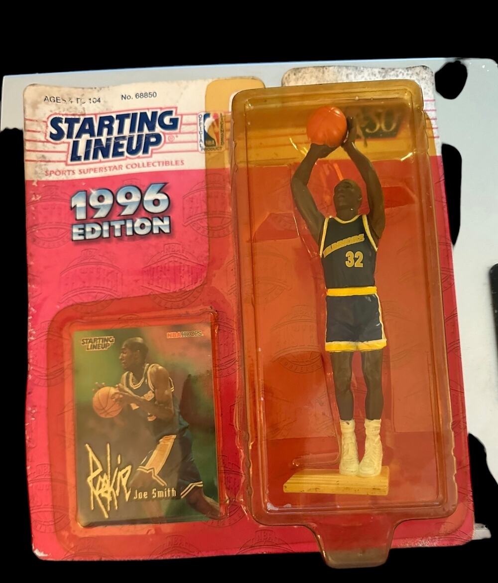Starting Lineup Joe Smith Golden State Warriors NBA 1996 Vintage